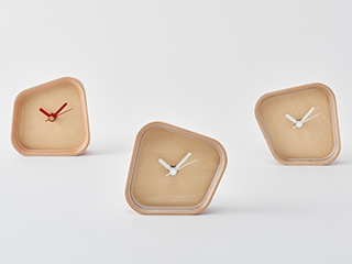 Paper-Wood clock【rotation】