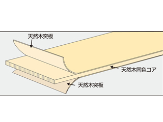 タイトウッド シリーズ HIKIZAI 挽材(天然木積層木口材)