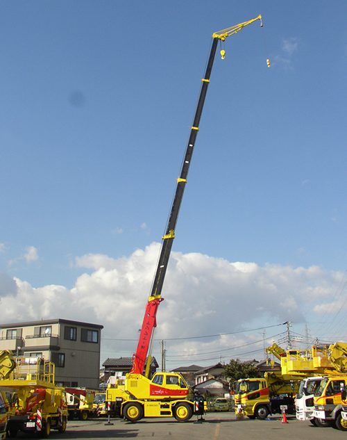 ラフタークレーン/建柱車(レンタル用作業車)