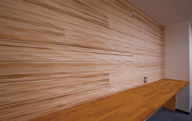 壁天井材【the wall】無垢/挽き板 Bタイプ