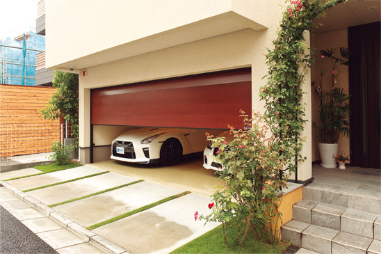 住宅用オーバースライディングドア【フラットピット】