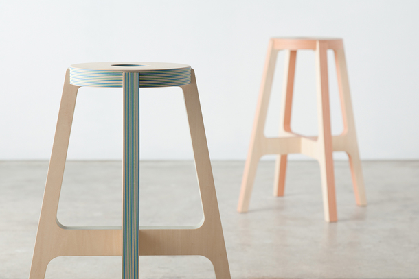 PW stool【Paper-Wood / ペーパーウッド】