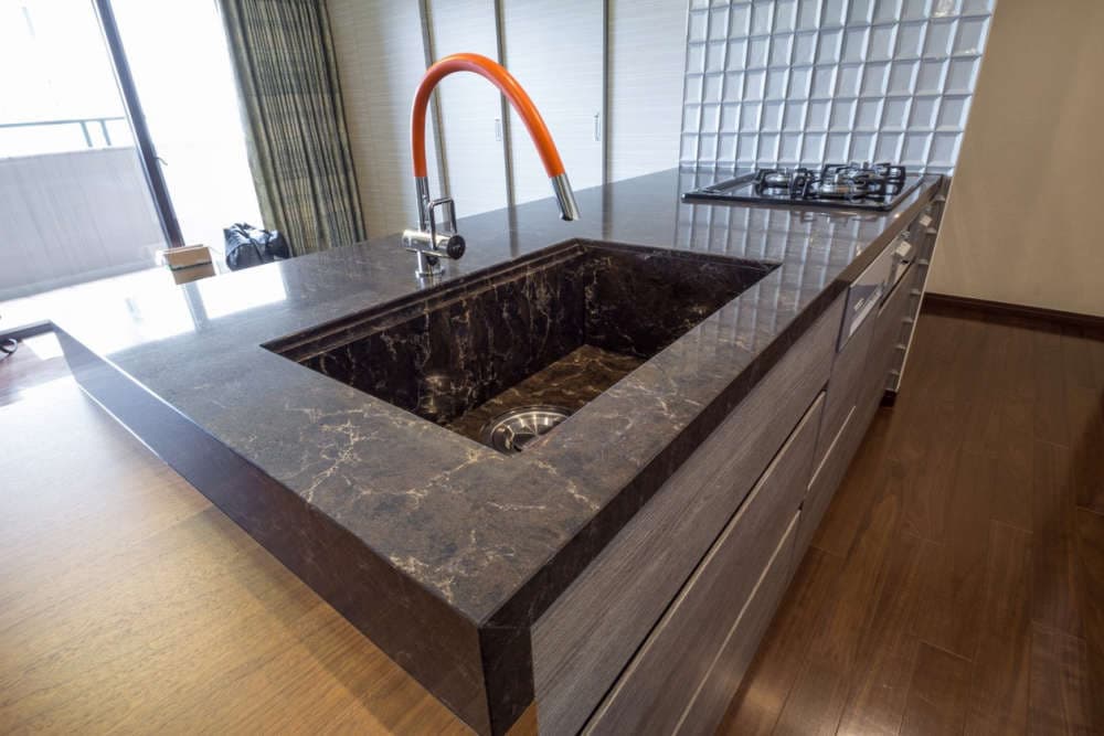 クオーツ&セラミックシンク