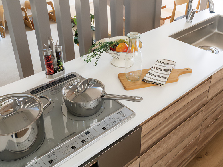 シンプルキッチン「Simplia(シンプリア)」