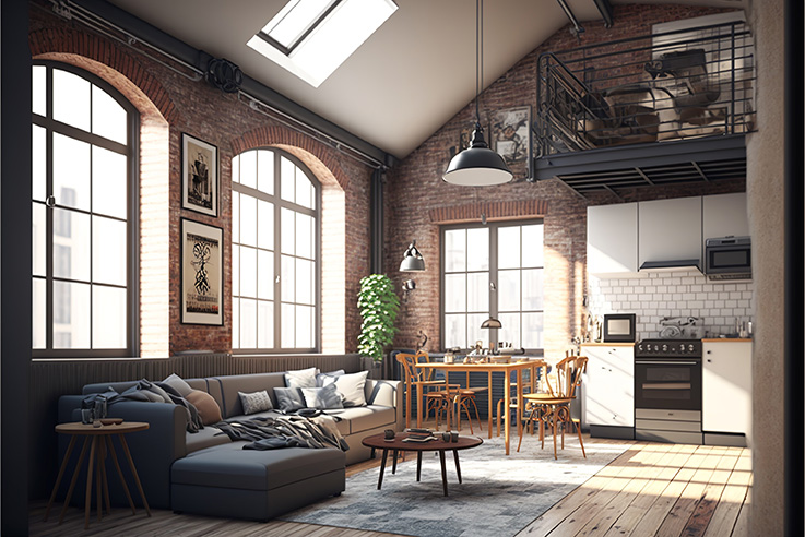 インダストリアルスタイルの特色