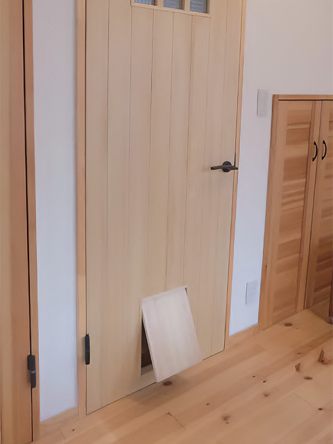 LOHAS material ルーバー/親子ドア/ペットドア