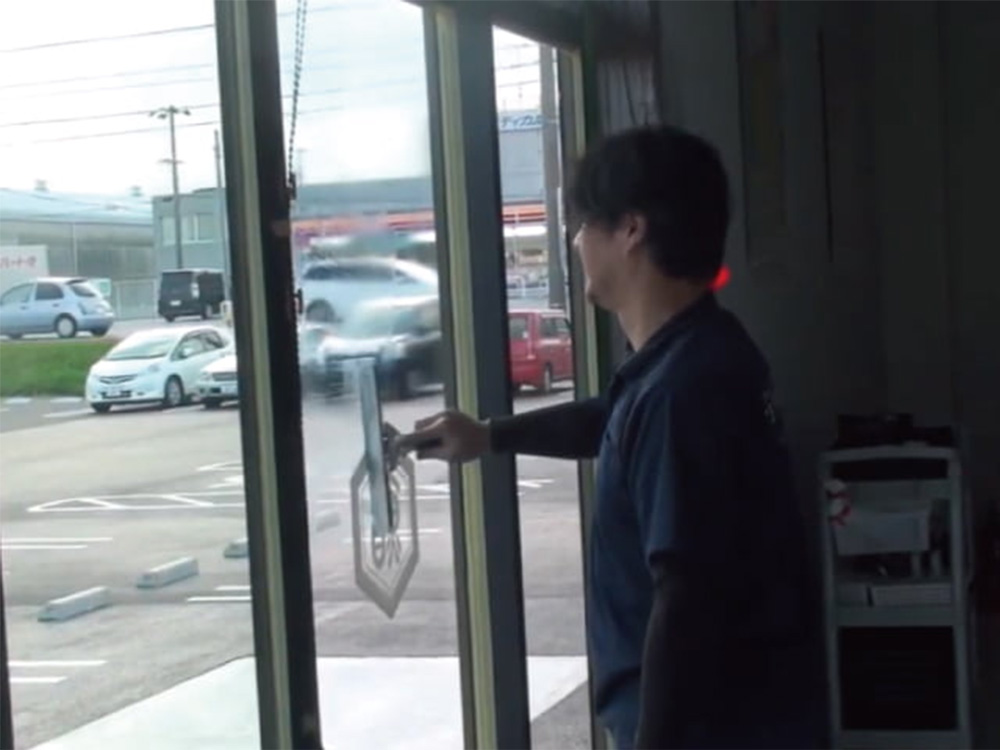 窓ガラス用遮蔽コーティング「ZEROCOAT」