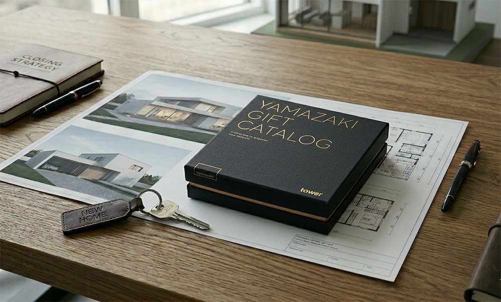 「選ばれる住宅」の最後の一押しに。山崎実業のカタログギフトがハウスビルダーの成約率を劇的に変える理由