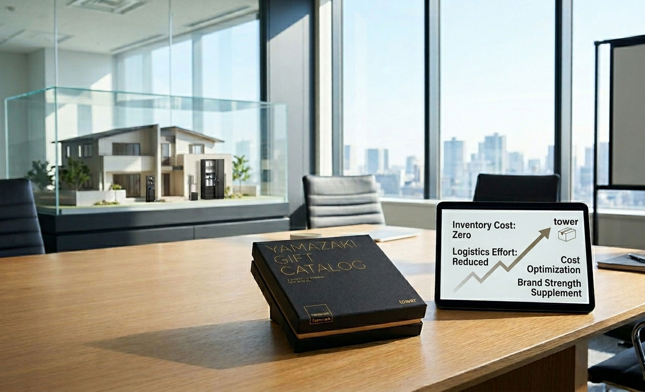 「選ばれる住宅」の最後の一押しに。山崎実業のカタログギフトがハウスビルダーの成約率を劇的に変える理由