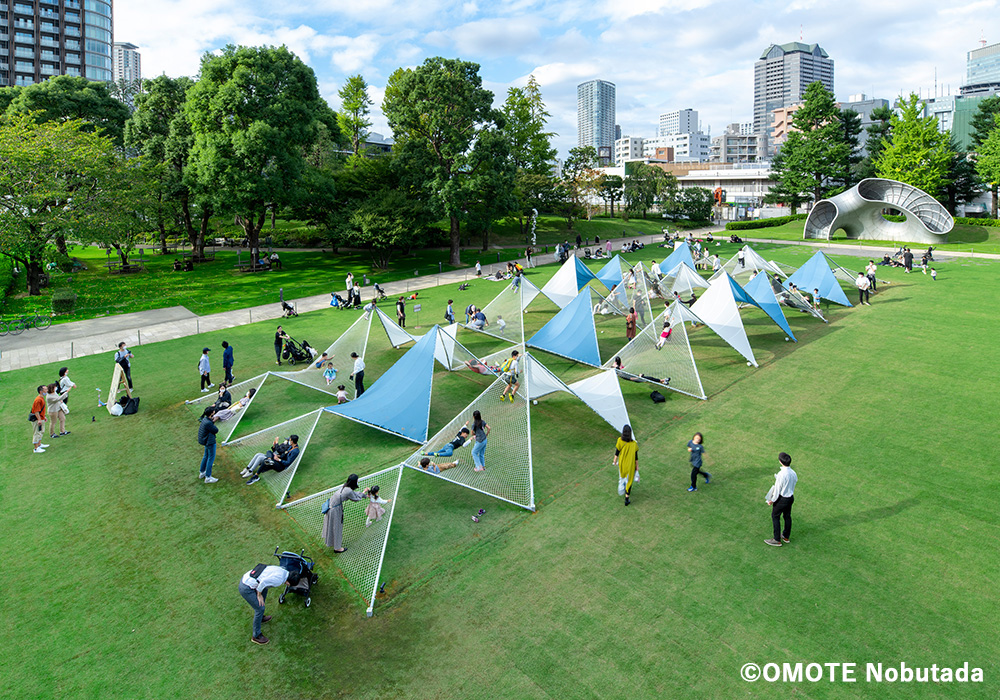 Tokyo Midtown DESIGN TOUCH2022 うみのハンモック