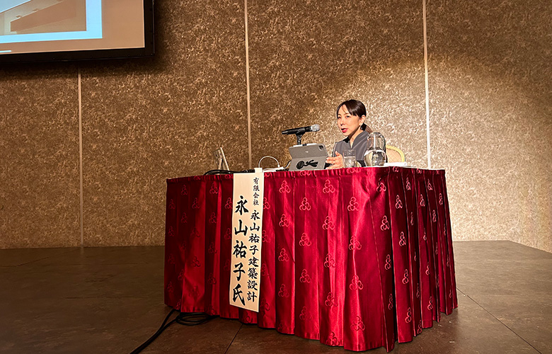 新春賀詞交歓会_永山祐子氏特別講演