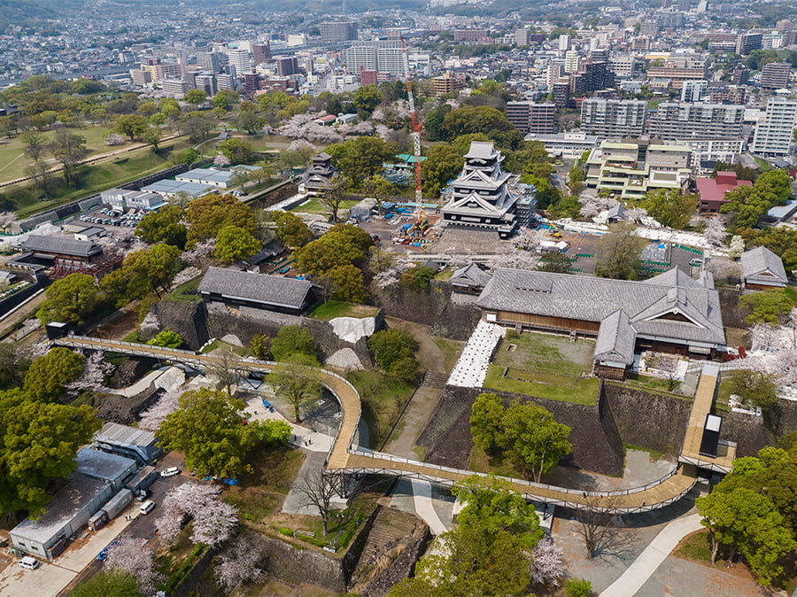 熊本城特別見学通路