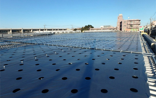 金属折板屋根専用 遮熱システム「冷えルーフ」