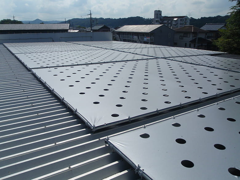 冷えルーフ【雨音対策】