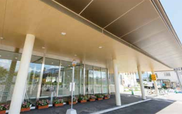 アデック木目 軒天 接着張り工法