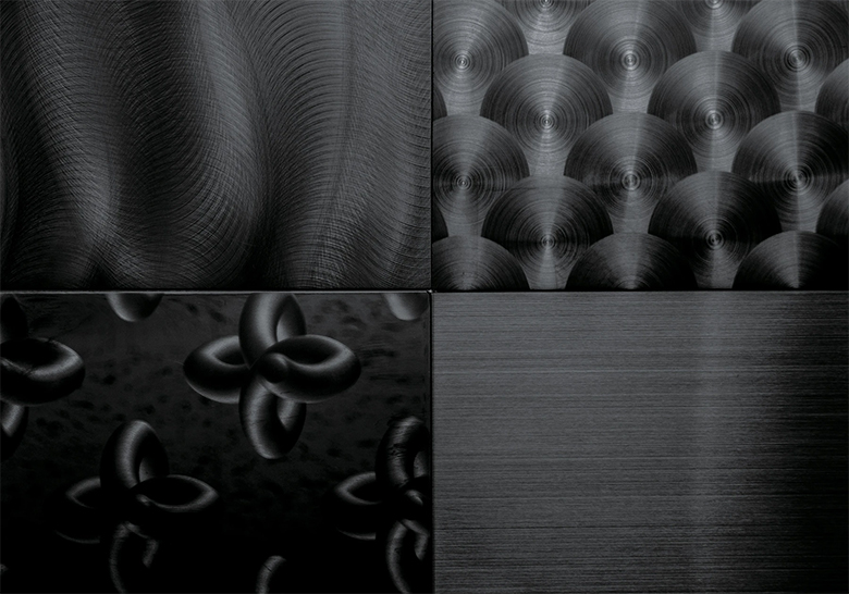 ブラックステンレス建材「アベルブラック」