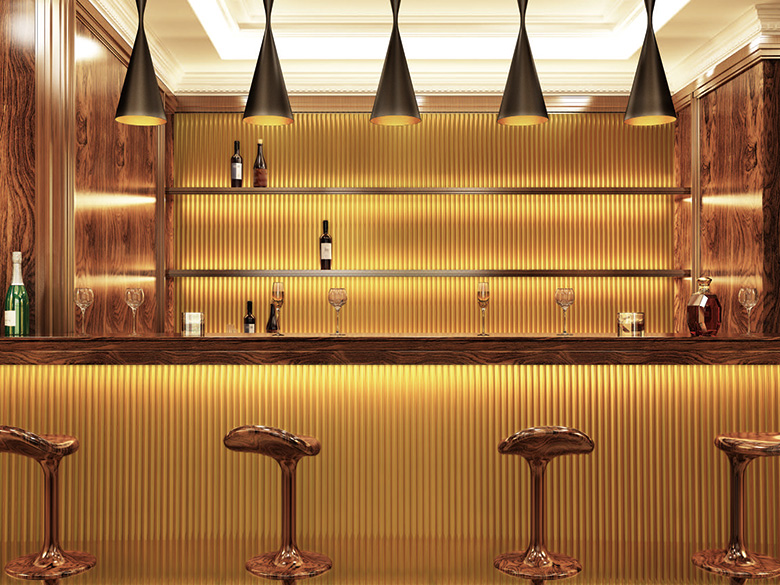 「リブ化粧材【カタログ№:M879C】」アイカ工業株式会社