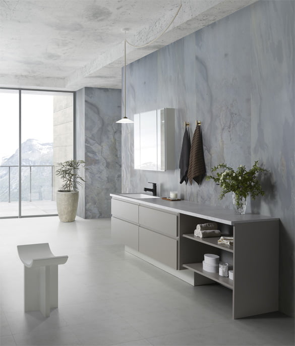 スマートサニタリー(造作感のある洗面化粧台)