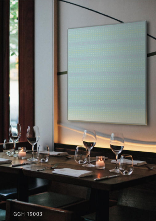 ガラス質不燃化粧パネル「グラール」