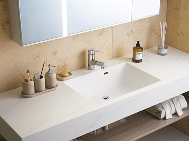 洗面化粧台「スマートサニタリーU」