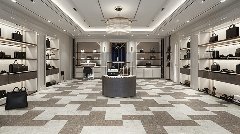 メラミンタイル(高圧メラミンフロアタイル)