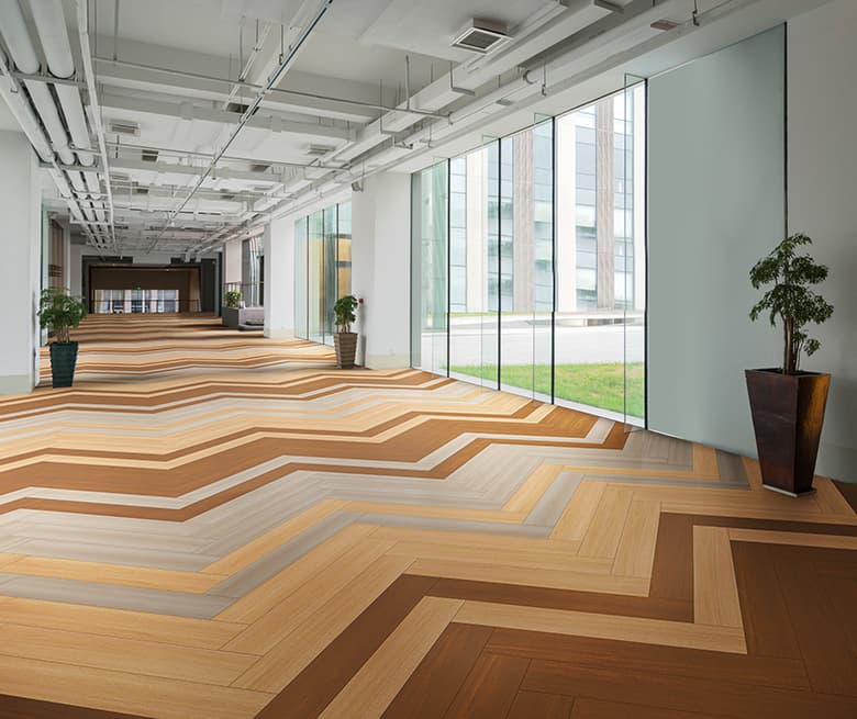 メラミンタイル(高圧メラミンフロアタイル)