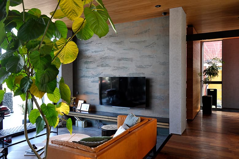 高級意匠性塗材「クライマテリア」メタリアート