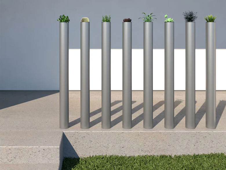 ALCOLOLO 丸柱 鉢付き