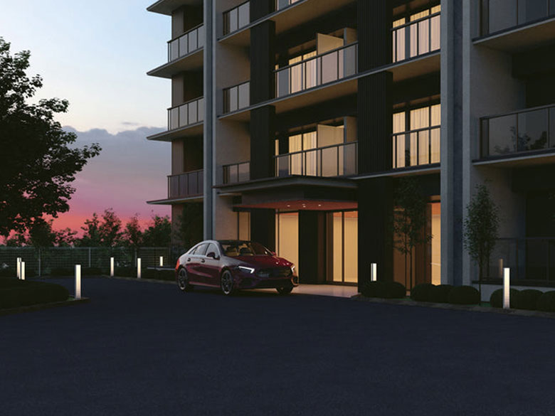 LEDソーラー アプローチライト