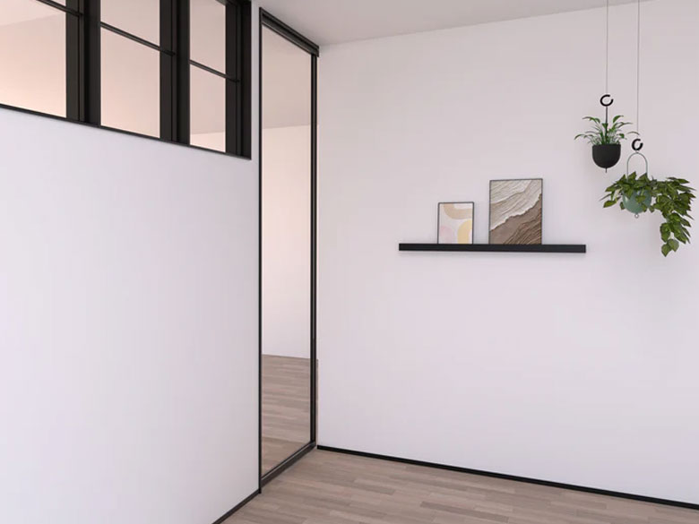 スライディングパーティション alfine clario