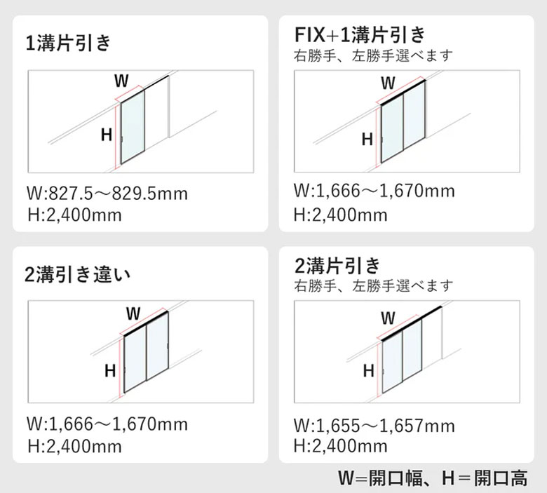 スライディングパーティション alfine clario