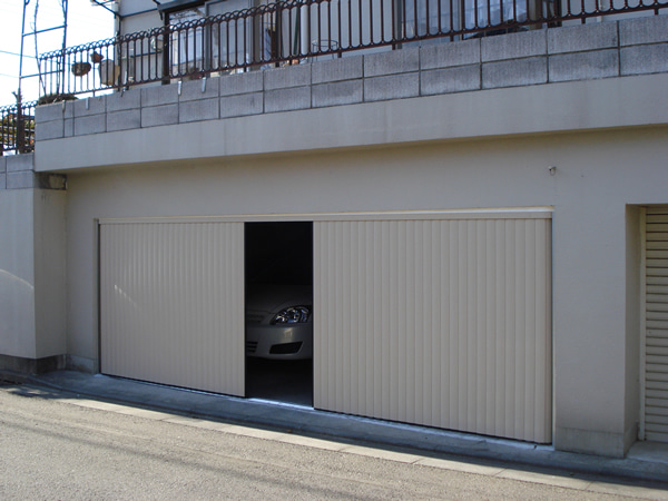 アルミ電動横引きシャッター【ベルティコ 連窓タイプ】