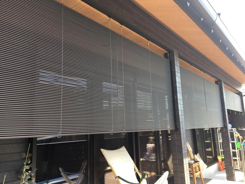 アルミdeすだれ / カラー:ブロンズ