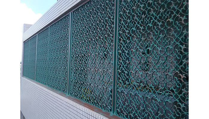 アルミ鋳物製装飾金属「CAZARY® ORNAMENTAL HARDWARE」 フェンス
