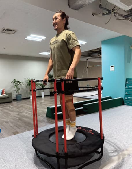 トランポリン「ぴょんぴょん」Pyon-Pyon健康プログラム/株式会社アミカ・エコテック