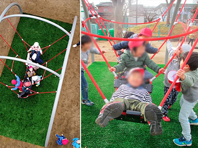 インクルーシブ遊具『エルシ』