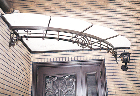 建築装飾金物「キャノピー・ドア・面格子」