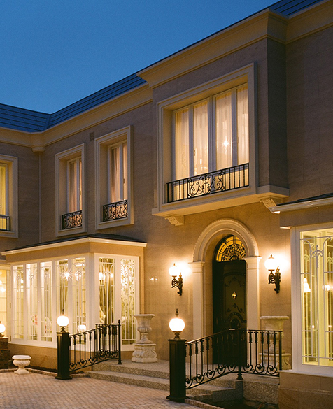 ラグジュアリー空間の装飾金物