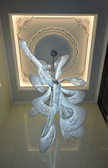 ラグジュアリー空間の装飾金物