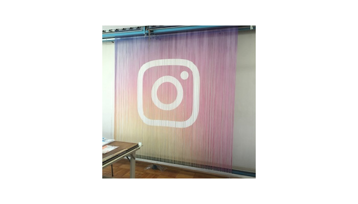 ストリングスカーテン・ラインビュー【デジタルプリント】