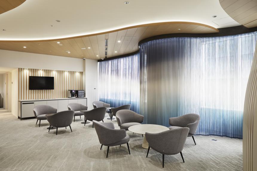 ストリングスカーテン・ラインビュー【デジタルプリント】