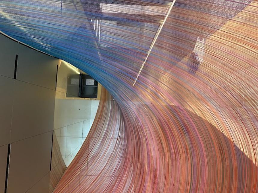 ストリングスカーテン・ラインビュー【デジタルプリント】