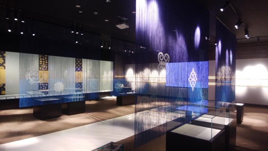 ストリングスカーテン・ラインビュー【デジタルプリント】