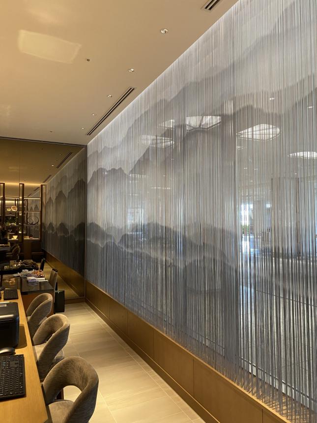 ストリングスカーテン・ラインビュー【デジタルプリント】