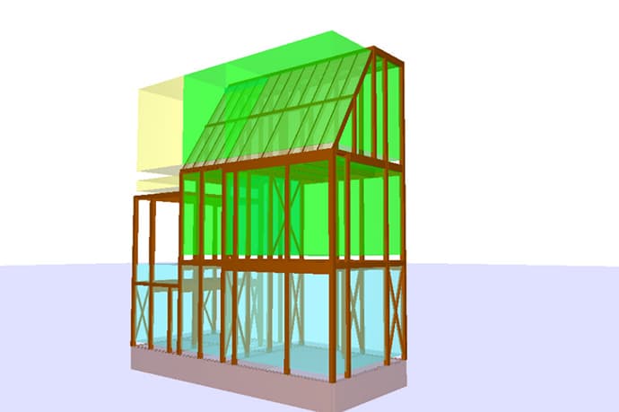木造一貫構造計算プログラム ASTIM/立体フレーム / 株式会社アークデータ研究所