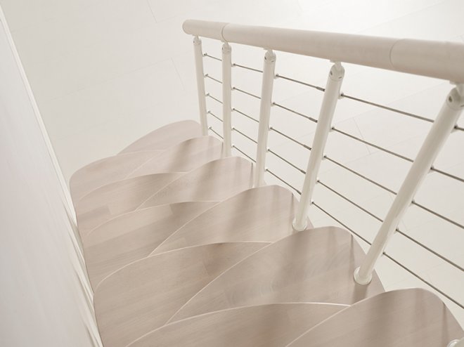 スチール部分もホワイトカラー