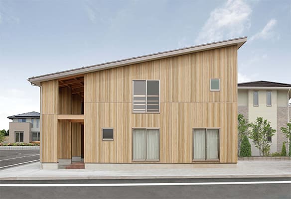 Danサイディング  スチール深絞り【プレシャスウッドⅡSF】