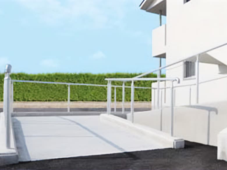 BL認定歩行補助手すりアルホージョ / 安田株式会社