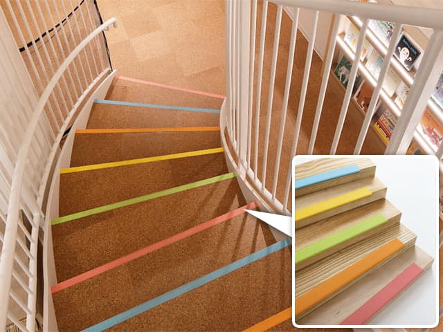 【AFOLA】室内木階段用ノンスリップ