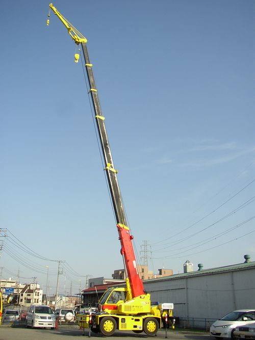 ラフタークレーン/建柱車(レンタル用作業車)